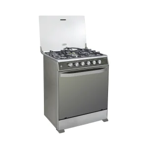COCINA A GAS ECOLINE 30" CONSTANZA 5 HORNILLAS - GRILL - INOX