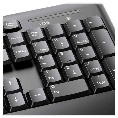 TECLADO + MOUSE KLIP XTREME INALAMBRICO KEYROLL USB- COMODO Y ELEGANTE-