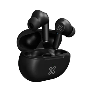 AUDIFONO + MICROFONO KLIP XTREME IN EAR BLUETOOTH - TACTIL - ESTUCHE DE CARGA - NEGRO