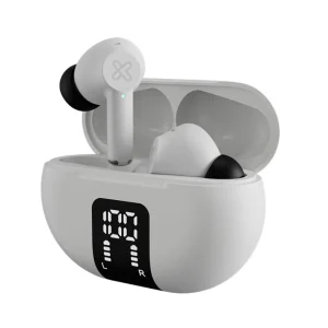AUDIFONO + MICROFONO KLIP XTREME BLUETOOTH IN EAR EDGE BUDS - BLANCO