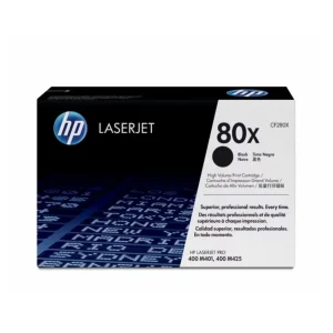 TONER HP 80X NEGRO PARA LASERJET PRO 400/M401 /M425 RINDE 6.900 PAGS