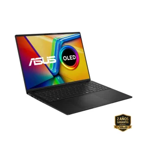 LAPTOP ASUS VIVOBOOK S16 OLED R7-AI 350 2.0GHZ-24GB-1TB SSD-BLACK-16"3K-W11+MOCHILA+MOU+OFFICE365