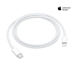 CABLE APPLE USB-C A LIGHTNING - BLANCO (1 metro)
