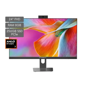 COMPUTADOR AIO XTRATECH X-ONE RYZEN 7 7730U 8GB/256GB SSD-24" FHD-MOUSE Y TECLADO-W11
